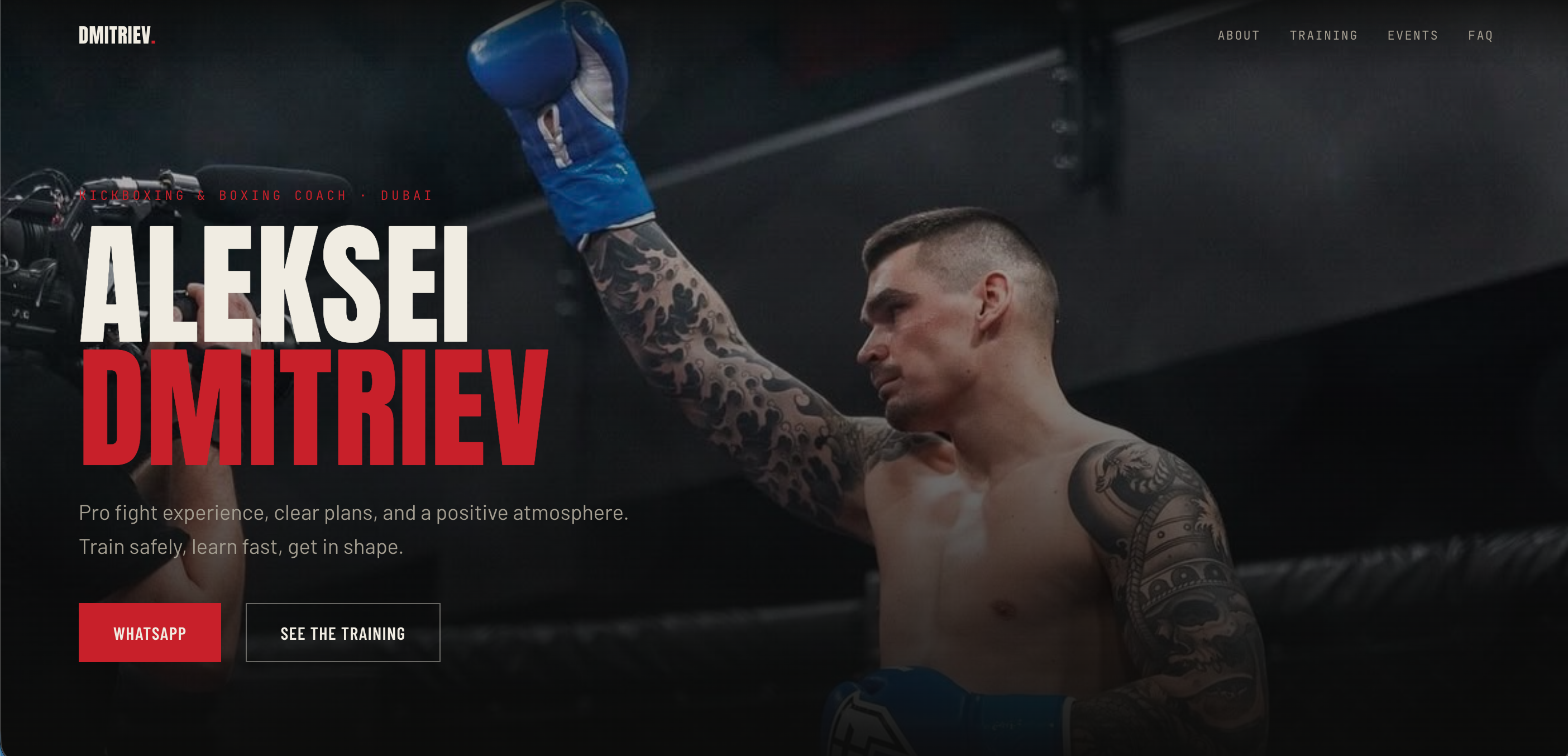 Aleksei Dmitriev Boxing preview