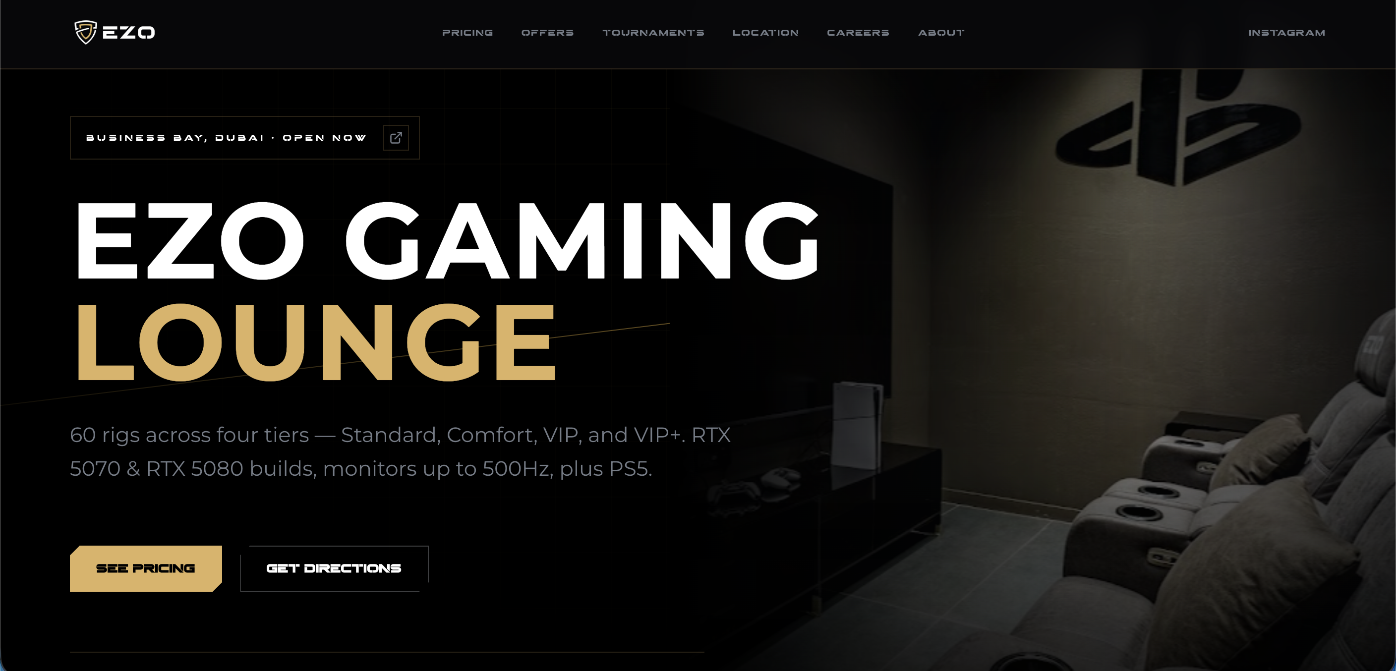 EZO Gaming Lounge preview
